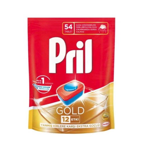 Pril Gold Bulaşık Makinesi Deterjanı 54 Tablet