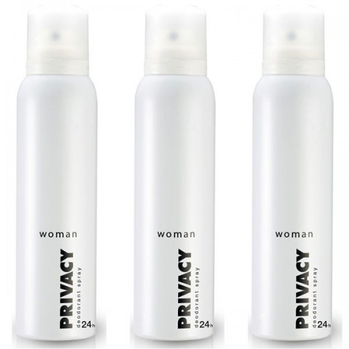 Privacy Woman Kadın Deodorant 150 ml x 3 Adet