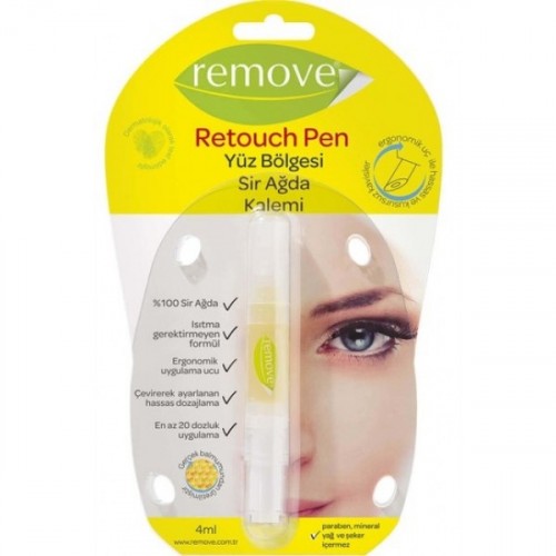 Remove Retouch Pen Normal Ciltler Yüz Bölgesi  Sir Ağda Kalemi 4 ml
