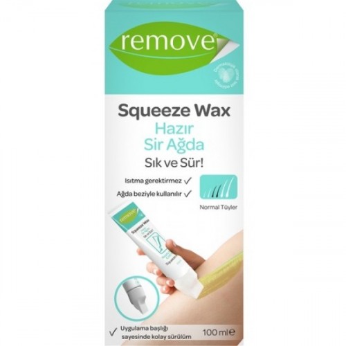 Remove Squeeze Wax Hazır Sir Ağda Normal Ciltler İçin 100 ml