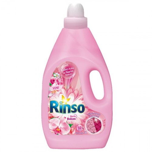 Rinso Sıvı Çamaşır Deterjan Narin Bakım 3000 ml