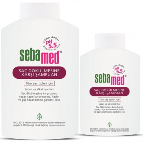 Sebamed Saç Dökülmesine Karşı Etkili Şampuan 400 ml + 200 ml