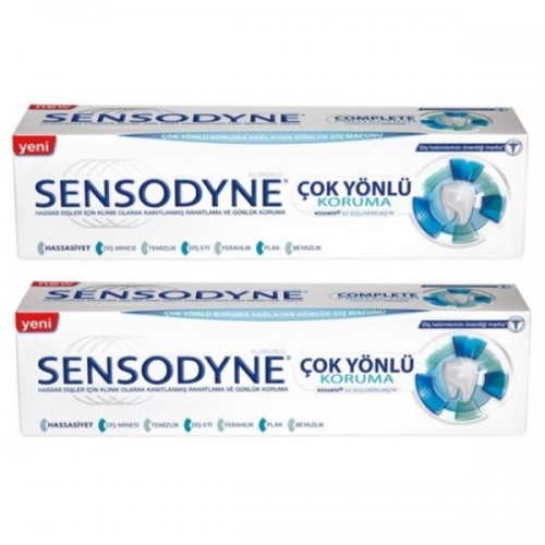 Sensodyne Çok Yönlü Koruma Diş Macunu 75 ml x 2 Adet
