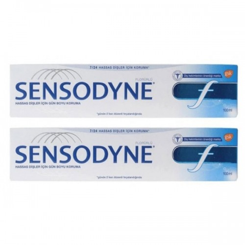Sensodyne Florürlü Diş Macunu 100 ml x 2 Adet
