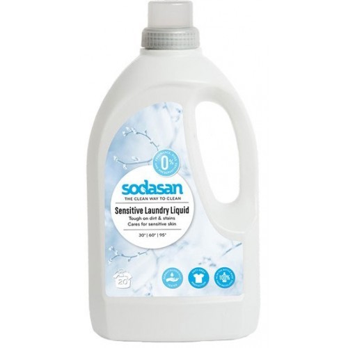 Sodasan Sıvı Çamaşır Deterjanı Bebek ve Hassas 1,5 lt