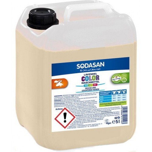 Sodasan Sıvı Çamaşır Deterjanı Lavanta 5 lt