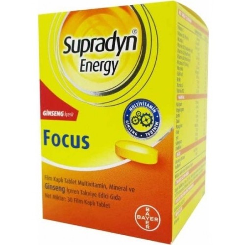 Supradyn Energy Focus 30 Tablet