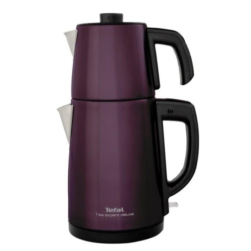 Tefal Tea Expert Deluxe Mürdüm 1650 W Çelik Demlikli Çay Makinesi