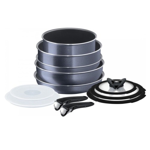 Tefal Ingenio Elegance Büyük Titanium Tava ve Tencere Seti