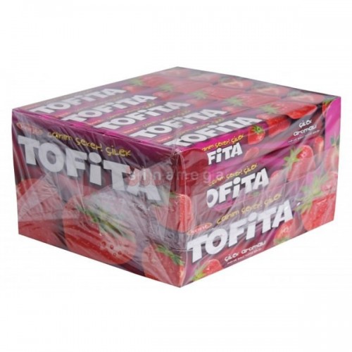 Tofita Şekerleme Çilek 47 gr x 20 Adet