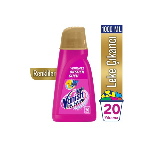 Vanish Kosla Gold Renkliler İçin Sıvı Leke Çıkarıcı 1000 ml