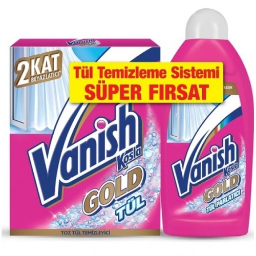 Vanish Kosla Tül Toz 450 gr + Tül Parlatıcı 450 ml