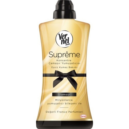 Vernel Max Supreme Konsantre Çamaşır Yumuşatıcısı Glamour 1200 ml