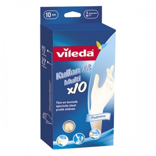 Vileda Kullan At Eldiven Büyük Boy 100 lü