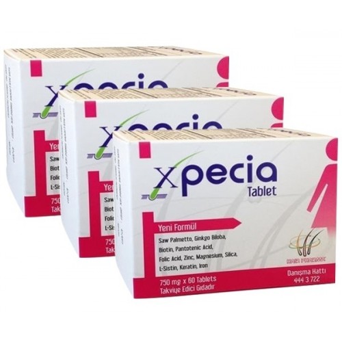 Xpecia Kadın 60 Tablet x 3 Adet