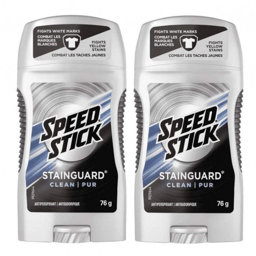 Mennen Speed Stick StaınguardClean KoltukAltı Deodorant 76 Gr x 2 Adet