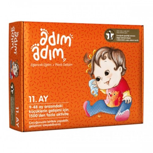 Adım Adım Bebek Eğitim Seti 11.Ay