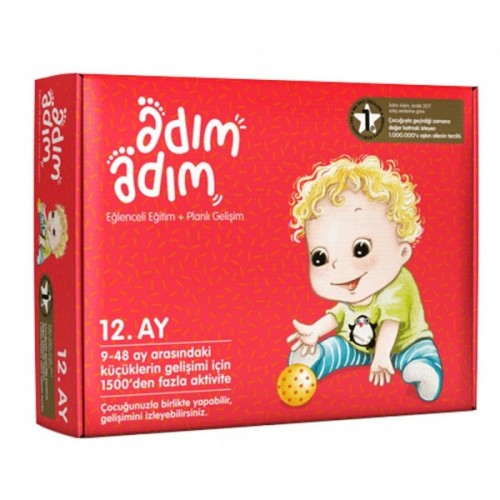 Adım Adım Bebek Eğitim Seti 12.Ay