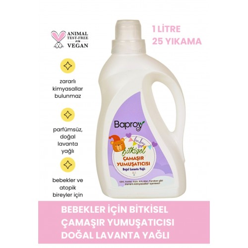 Baproy Baby Lavanta Yağlı Bitkisel Çamaşır Yumuşatıcısı 1000 ml