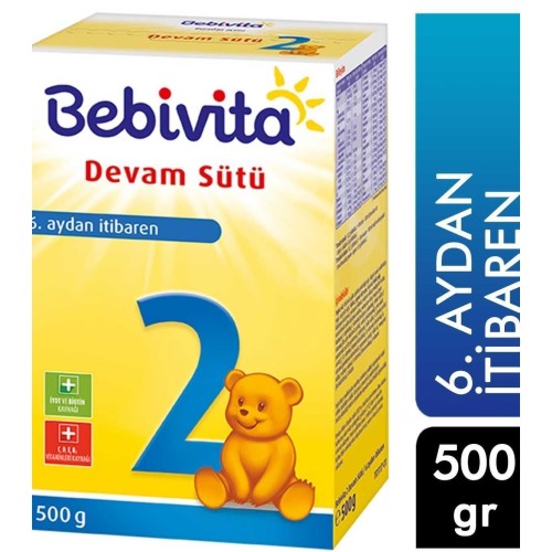 Bebivita Bebek Sütü 2 No 500 gr