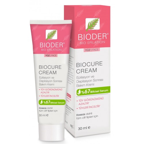 Bioder Biocure Tüy Azaltıcı Yüz Kremi 30 ml