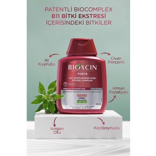 Bioxcin Forte Tüm Saç Tipleri İçin Şampuan 300 ml 3 Al 2 Öde x 2 Adet