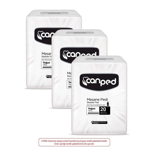 Canped Mesane Pedi Yoğun L Beden 60 Adettt