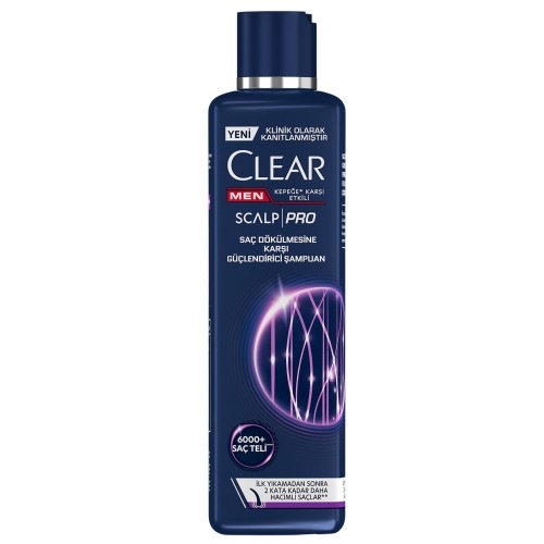 Clear Men Scalp Pro Saç Güçlendirici Şampuan 300 ml x 2 Adet