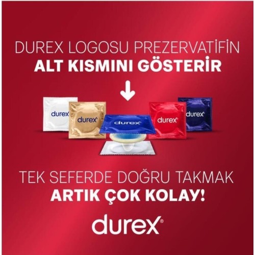 Durex Yakın Hisset Slim Fit Kondom 16 lı x 2 Adet