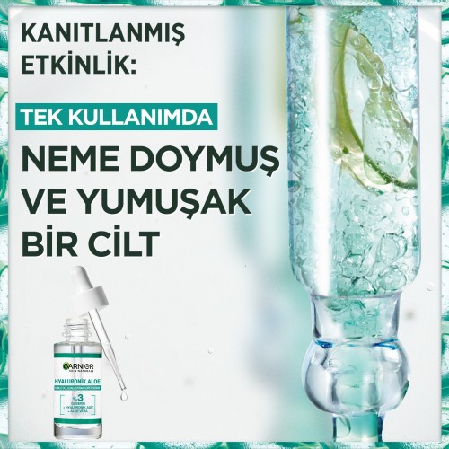 Garnier Hyaluronik Aloe Nemlendirici Dolgunlaştırıcı Süper Serum 30 ml Garnier Hyaluronik Aloe Nemlendirici Dolgunlaştırıcı Süper Serum 30 ml