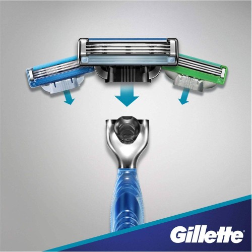 Gillette Mach3 Start Tıraş Makinesi + 3 Yedek Tıraş Bıçağı Gillette Mach3 Start Tıraş Makinesi + 3 Yedek Tıraş Bıçağı