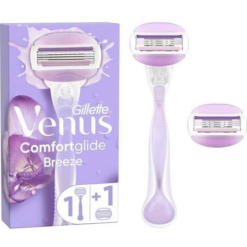 Gillette Venüs Comfort Glide Breeze Tıraş Makinesi + 2 Yedek Başlık