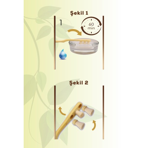 Happy Teeth Misvak Diş Fırçası Yedek Başlığı 6 lı