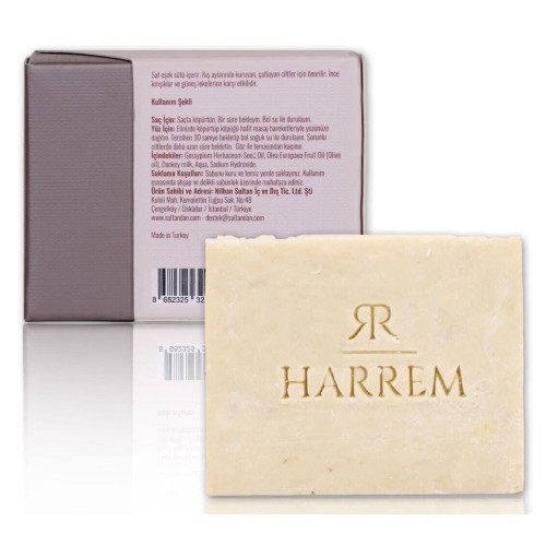 Harrem Eşek Sütü Sabunu 100 gr Harrem Eşek Sütü Sabunu 100 gr