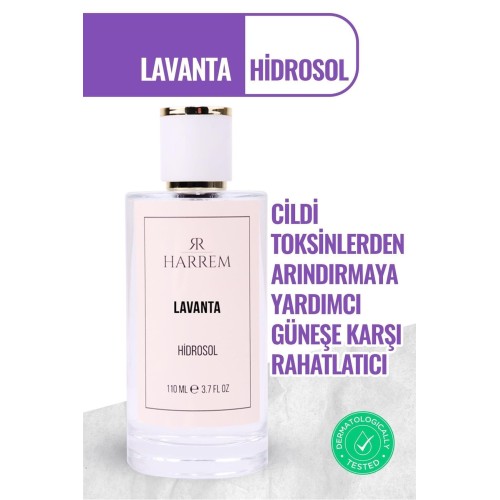 Harrem Lavanta Suyu Nemlendirici ve Antioksidan Tonik 110 ml Harrem Lavanta Suyu Nemlendirici ve Antioksidan Tonik 110 ml