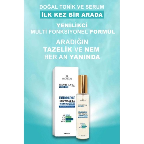 Harrem Onarıcı Yaşlanma Karşıtı Aha, E, C Ve Q10 Vitamin Tonik 50 ml