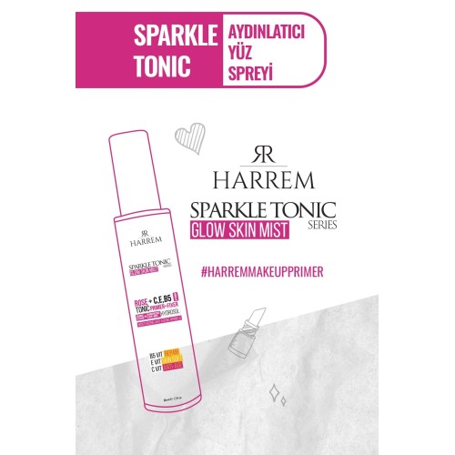 Harrem Sparkle Tonik Aydınlatıcı Yüz Spreyi 50 ml