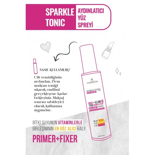 Harrem Sparkle Tonik Aydınlatıcı Yüz Spreyi 50 ml