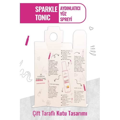 Harrem Sparkle Tonik Aydınlatıcı Yüz Spreyi 50 ml