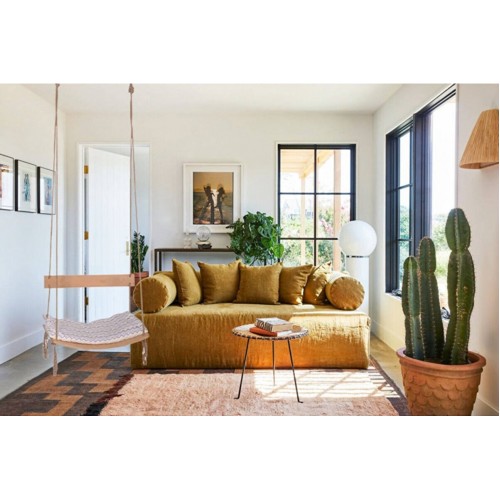 Holmen Çağlayan Sırt Dayanaklı Ahşap Salıncak