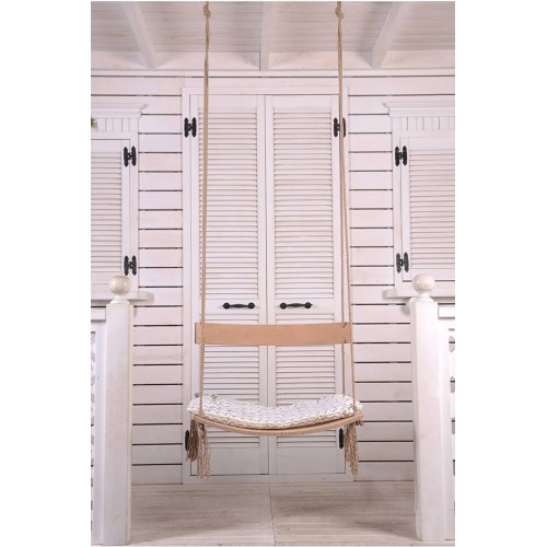 Holmen Çağlayan Sırt Dayanaklı Ahşap Salıncak