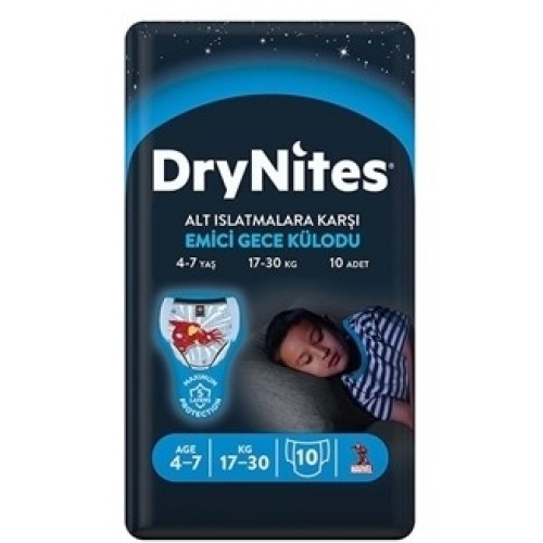 Huggies Dry Nites Erkek Gece Külodu Small 10 lu