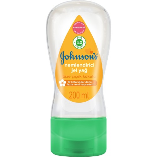 Johnsons Baby Nemlendirici Jel Yağ 200 ml