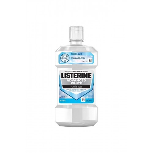 Listerine Ağız Bakım Suyu Advenced White 250 ml