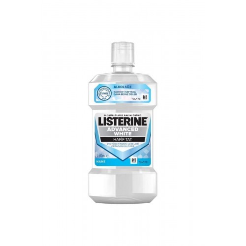 Listerine Ağız Bakım Suyu Advenced White 250 ml