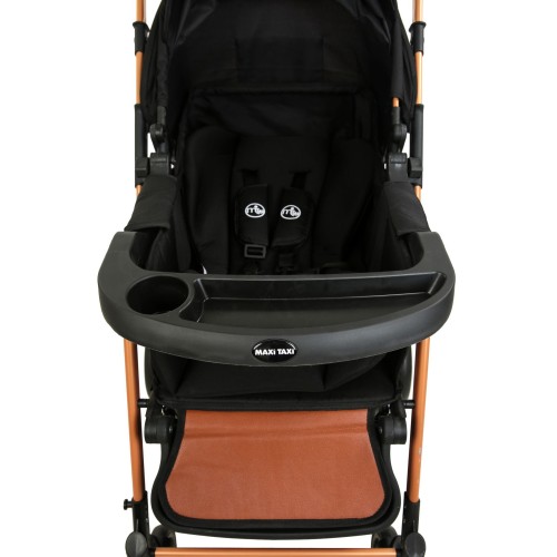 Maxi Taxi Milano Çift Yönlü Bebek Arabası-Gold Siyah
