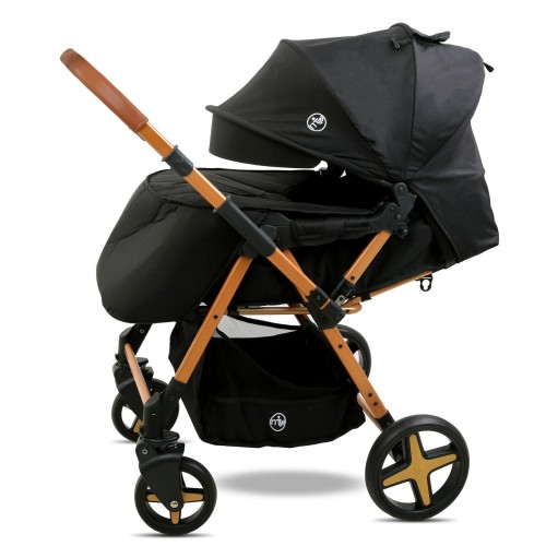 Maxi Taxi Milano Çift Yönlü Bebek Arabası-Gold Siyah