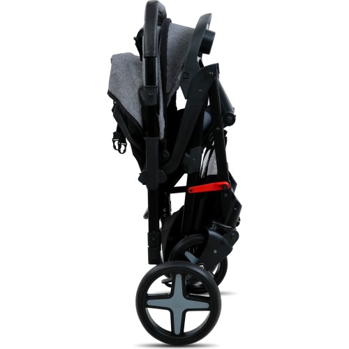 Maxi Taxi Milano Çift Yönlü Bebek Arabası-Gri Maxi Taxi Milano Çift Yönlü Bebek Arabası-Gri