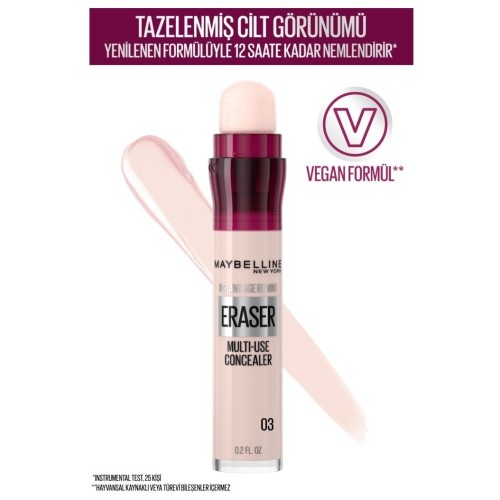 Maybelline New York Instant Anti Age Eraser Kapatıcı 03 Fair