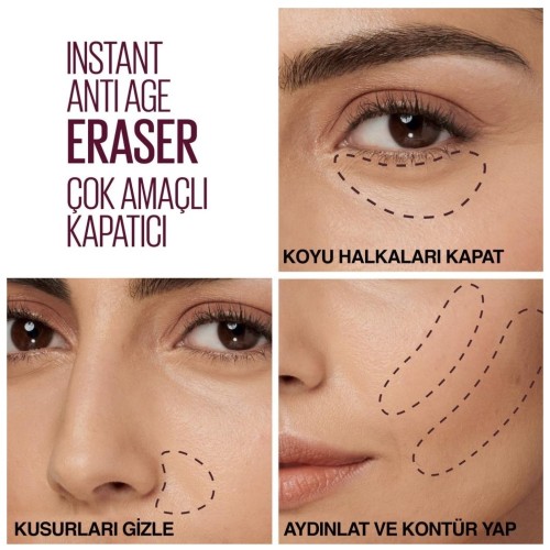 Maybelline New York Instant Anti Age Eraser Kapatıcı 03 Fair